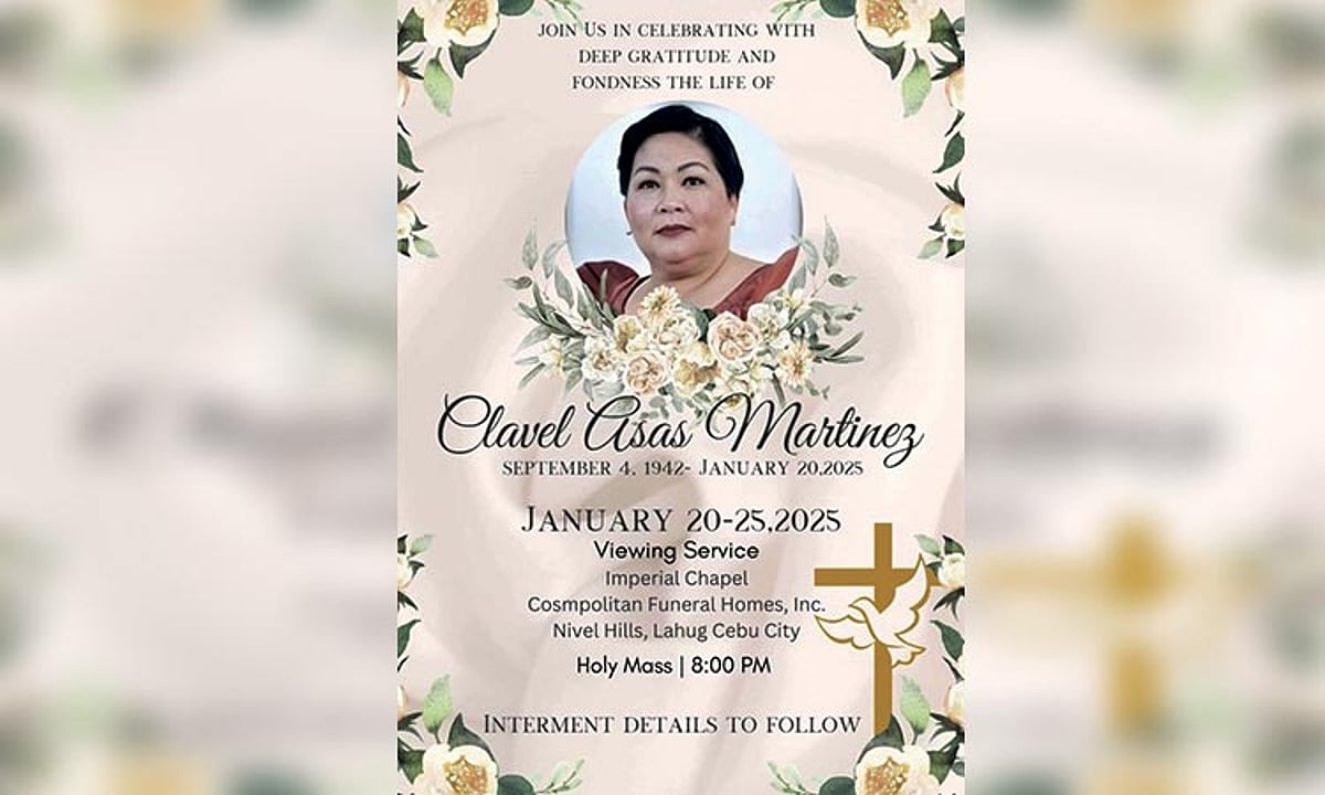 Portrait of Clavel Asas-Martinez
