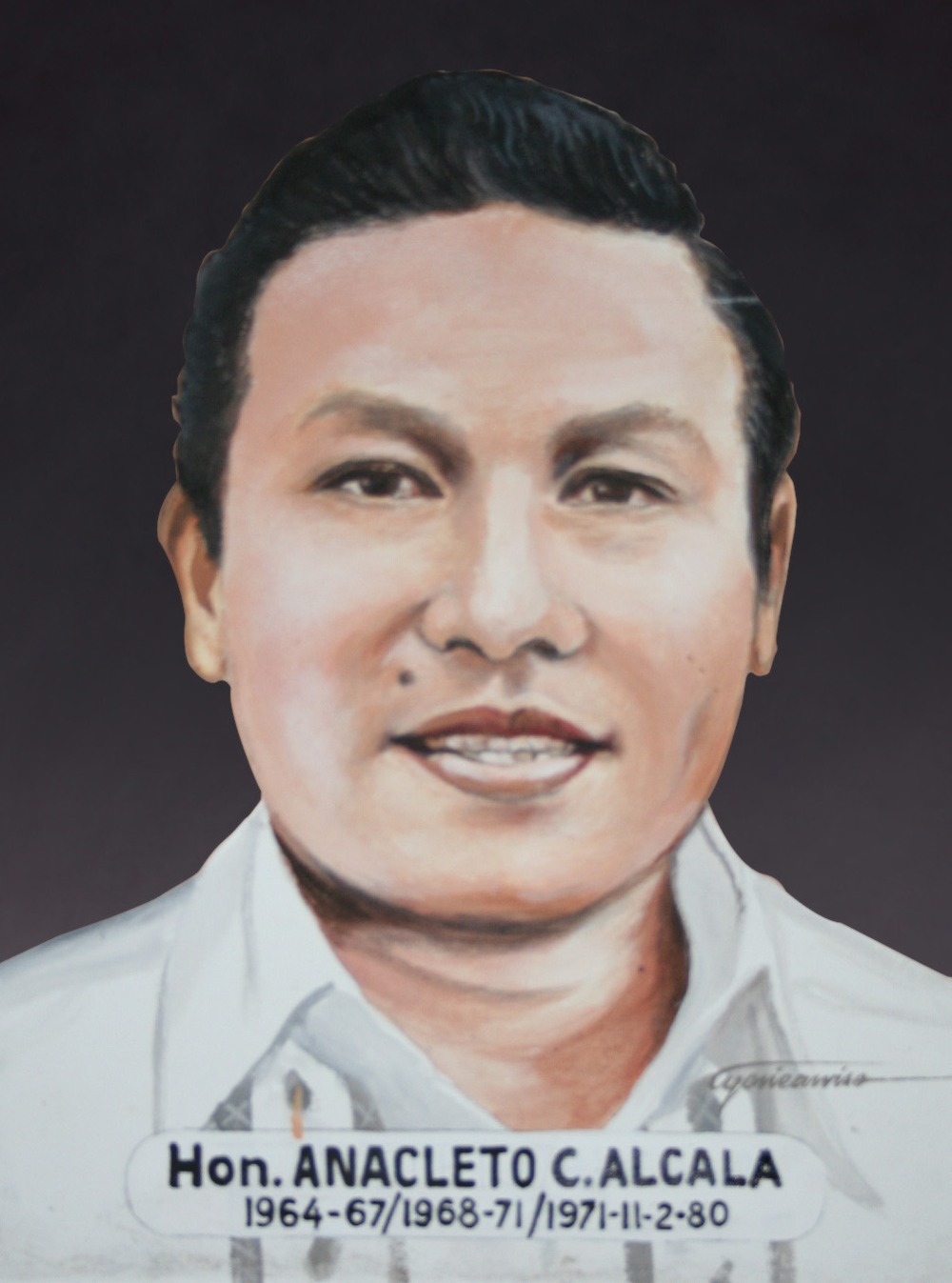 Portrait of Anacleto Alcala Sr.