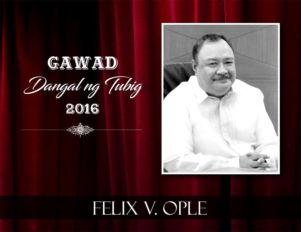 Portrait of Felix “Toti” Ople
