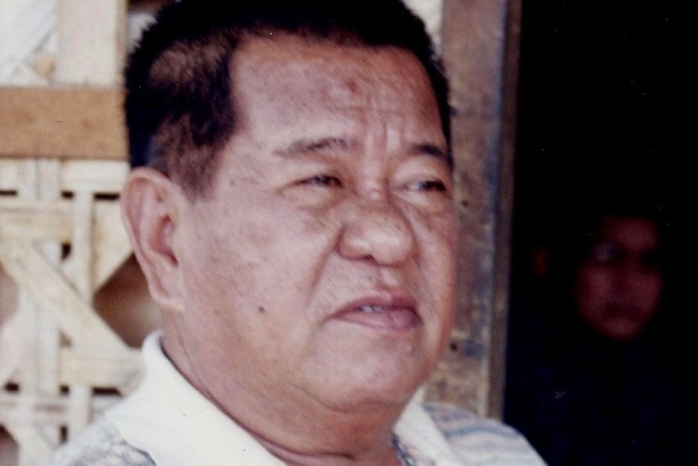 Portrait of Andal Ampatuan Sr.