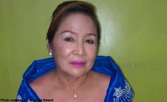 Portrait of Caridad Baguio “Bebie” Balaod