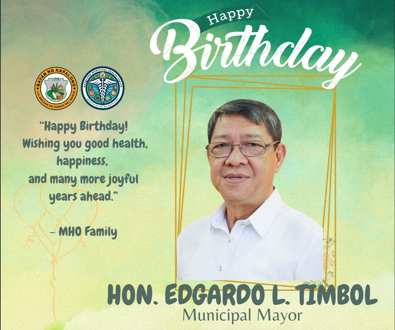 Portrait of Edgardo L. Timbol