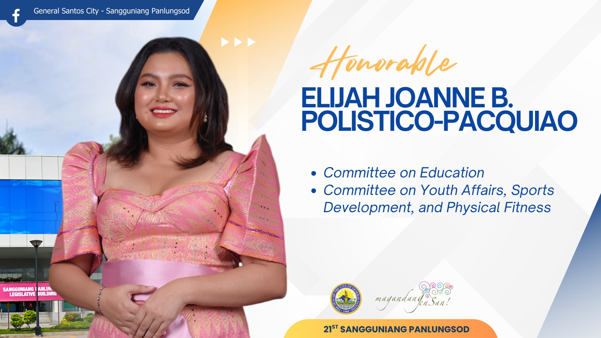 Portrait of Elijah Joanne B. Polistico-Pacquiao