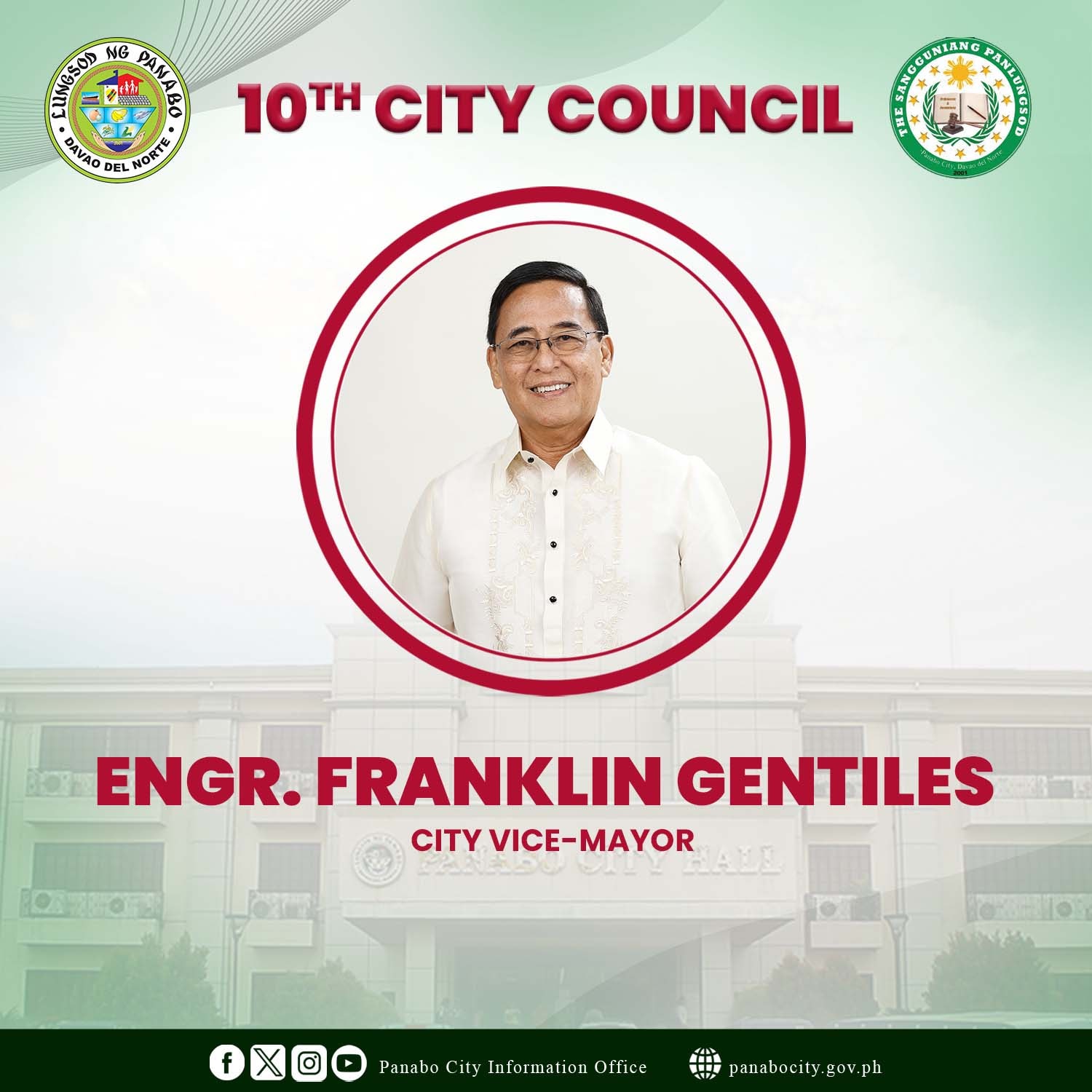 Portrait of Franklin D. Gentiles