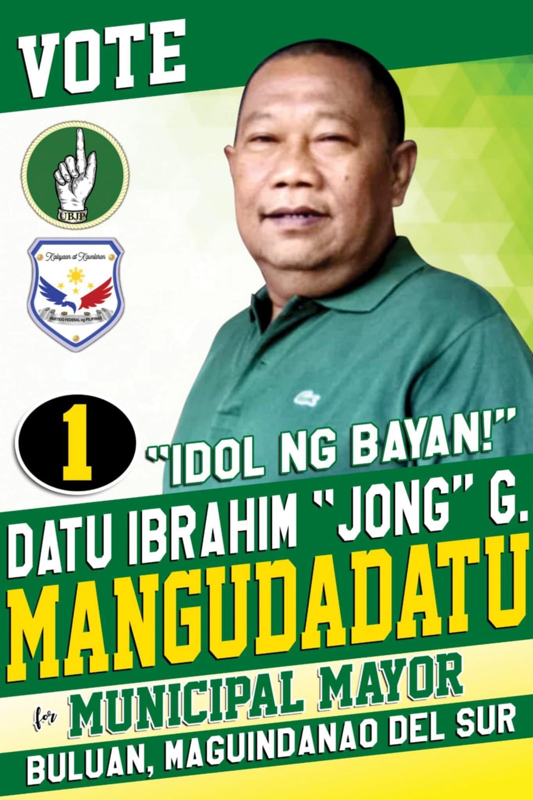 Portrait of Ibrahim Gaguil Mangudadatu