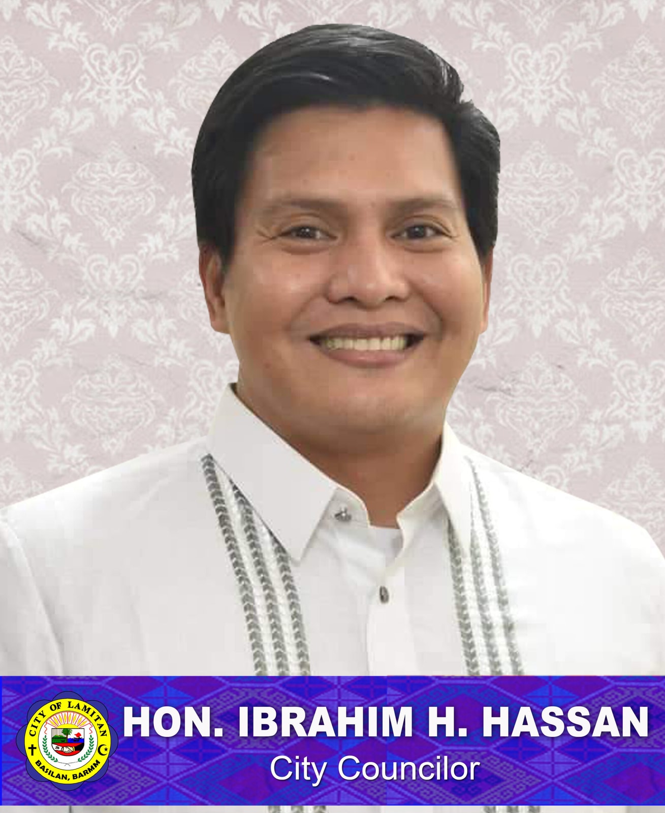 Portrait of Ibrahim Hasim “Ibs” Hassan Jr.