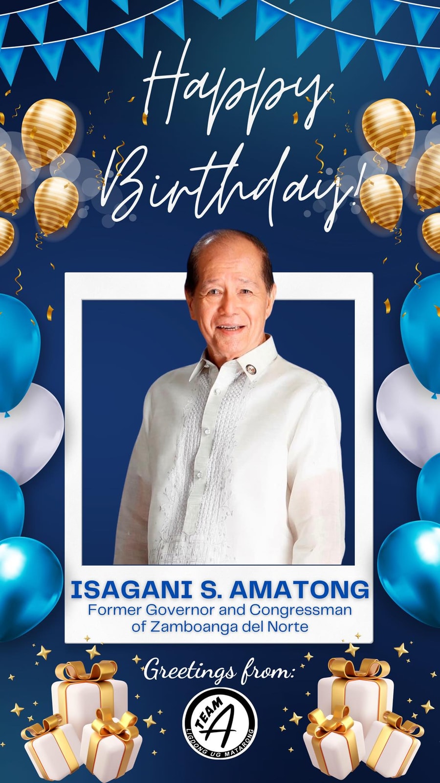 Portrait of Isagani “Gani” Sybico Amatong