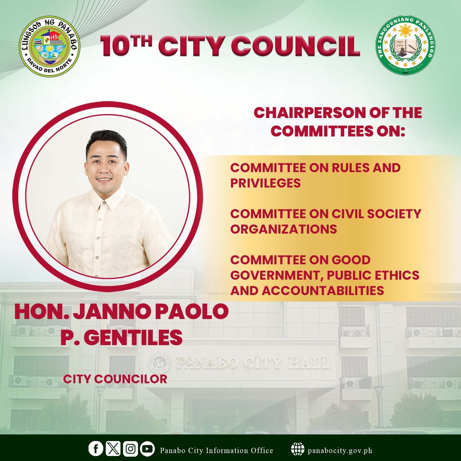 Portrait of Janno Paolo P. Gentiles