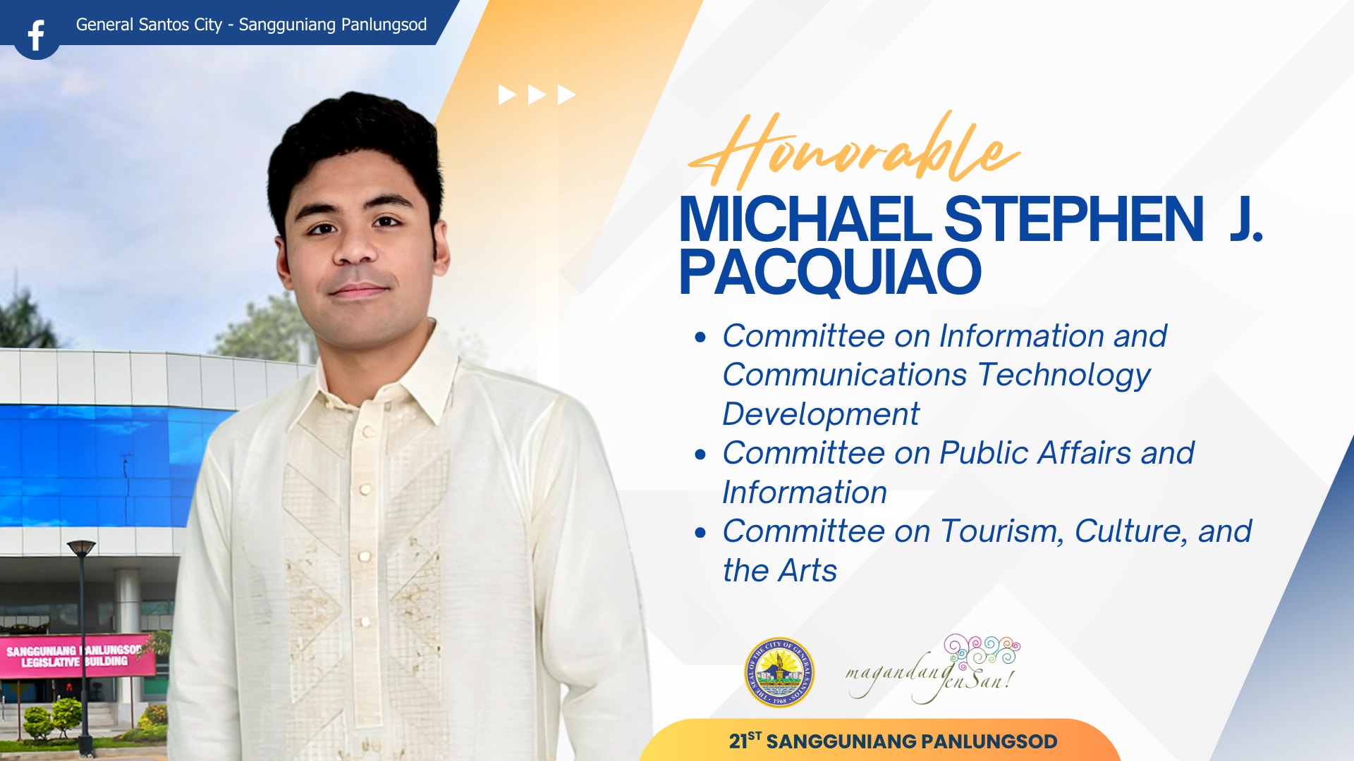 Portrait of Michael Stephen J. Pacquiao