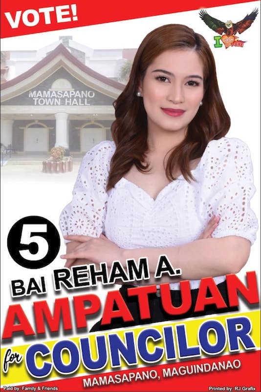 Portrait of Sharmaine Reham Ampatuan Ampatuan