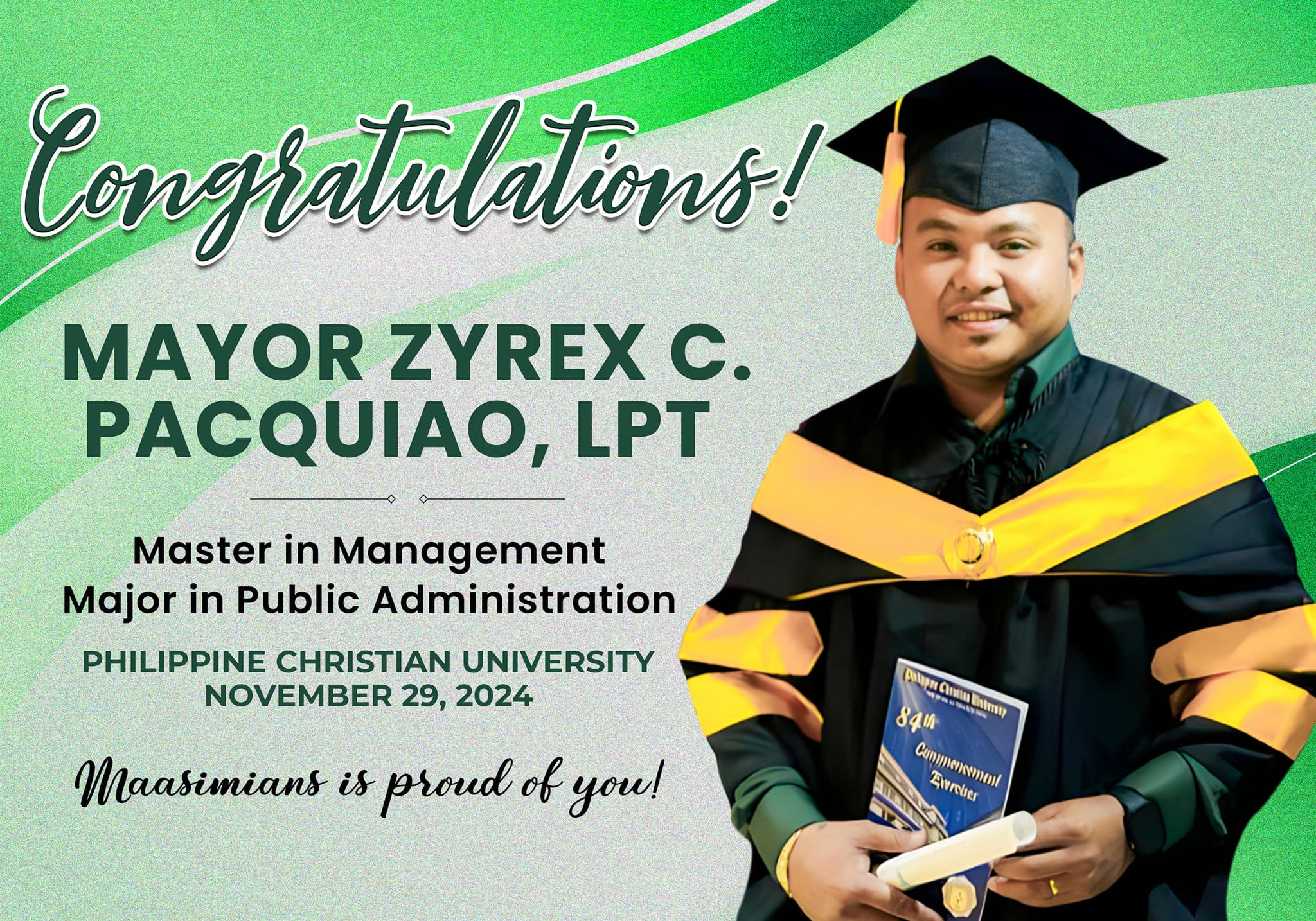 Portrait of Zyrex Cantaros Pacquiao