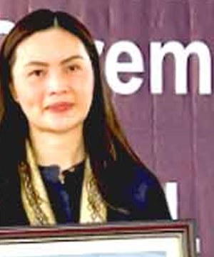 Portrait of Niña Pauline Nagaño-Joson